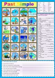 The Boys - Past Simple Regular and Irregular Verbs with Answer Key