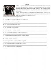 English worksheet: Text and Comprehension