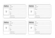 English Worksheet: M identity Card