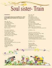 Hey soul sister- correct the lyrics