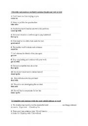 English Worksheet: phrasal verbs