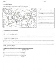 English Worksheet: Quiz- Present Continuous