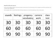 English Worksheet: Juno Jeopardy