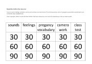 English worksheet: Juno Jeopardy