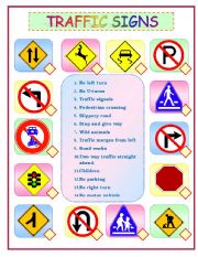 TRAFFIC SIGNS