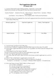 English worksheet: The Kugelmass Episode  + Story