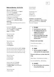 English worksheet: Global warming