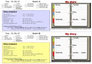 Prepositions of time - arranging a meeting