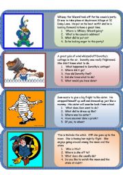 English Worksheet: easy mini comprehensions