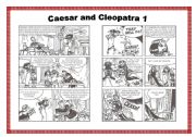 English Worksheet: CAESAR AND CLEOPATRA 1