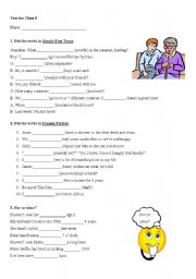 English Worksheet: Simple Past or Present Perfect?