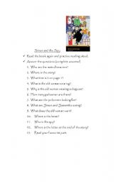 English Worksheet: Simon and the Spy