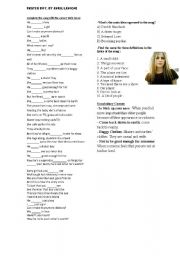 English Worksheet: Skater Boy