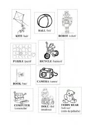 English Worksheet: Toys