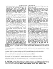 English Worksheet: English and Portuguese