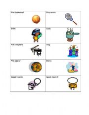 English Worksheet: Can You/I Can - Modals/Interogatives