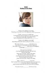 English Worksheet: Adele 