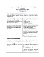 English Worksheet: relevant reading material for pragmatic competence