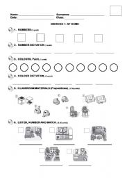 English Worksheet: REVISION II