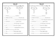 English Worksheet: Have / Has