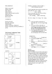 English Worksheet: Present continuous