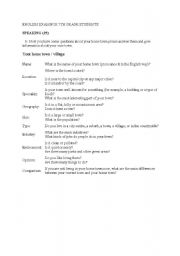 English Worksheet: 4th grades exam