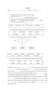 English Worksheet: jobs/professions