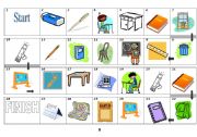 borad game classroom objects