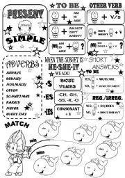 English Worksheet: Present Simple