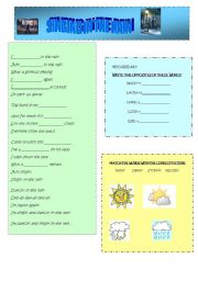 English Worksheet: SINGING IN THE RAIN