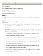 English worksheet: MODALS LESSON PLAN