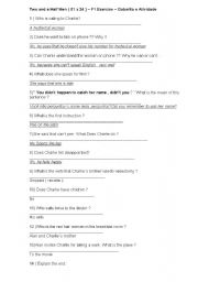 English worksheet: Two and a Half Episode 01x24