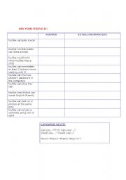 English worksheet: CAN - ability