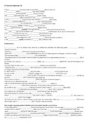 English Worksheet: Revision for 2Bachillerato