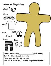 The Gingerboy (Draw Your Own)