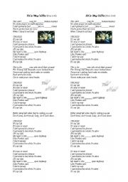 English Worksheet: Its My Live - Bon Jovi