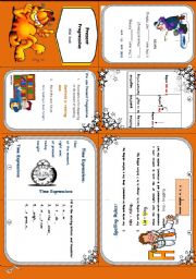 English Worksheet: Present Continuous mini book - 8 different tasks!