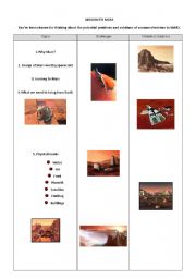 English Worksheet: Mission to Mars