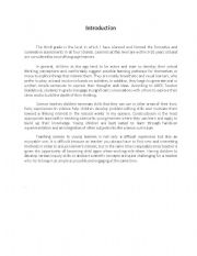 English Worksheet: introduction