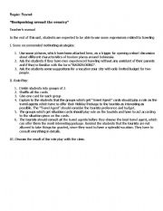 English Worksheet: speaking activity