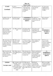 English Worksheet: Fine Art (board game)