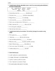 English worksheet: House vocabulary