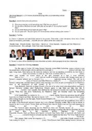 English Worksheet: The Social Network movie