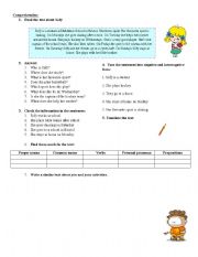 English Worksheet: Sofy - Reading 