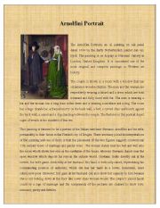 English Worksheet: Painting 3 ( Arnolfini Portrait)