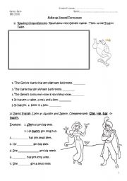 English Worksheet: Partes de la casa