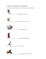 English worksheet: Present Perfect tense 