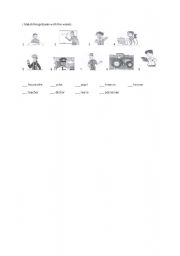 English Worksheet: jobs