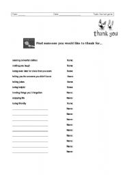 English worksheet: The last game (end of school year)