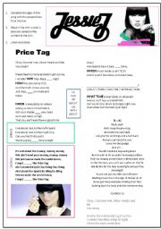 English Worksheet: Jessie J - Price Tag